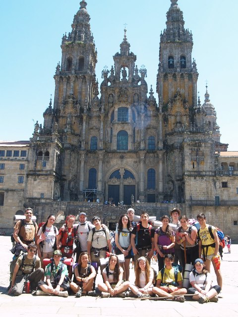 Encuentro alumnos Camino Santiago